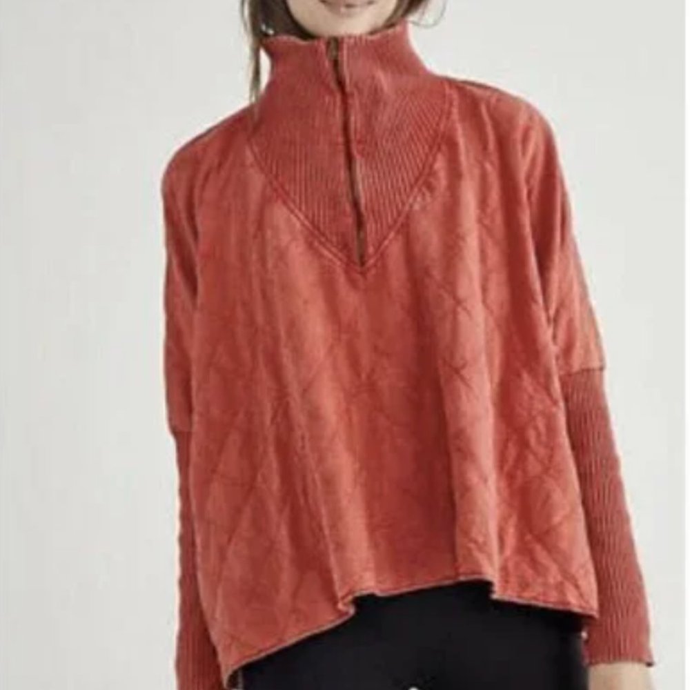 NWT Free People One Shiloh Sweatshirt